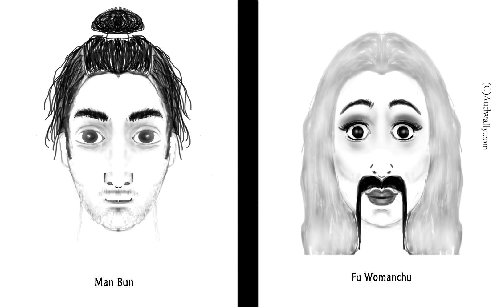 Man Bun Fu WomanChu